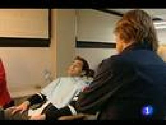 Telediario 1 - Calderón, invitado de lujo en Teledeporte