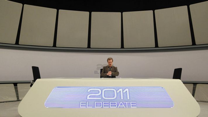 Telediario 1 - Últimos ensayos para el debate