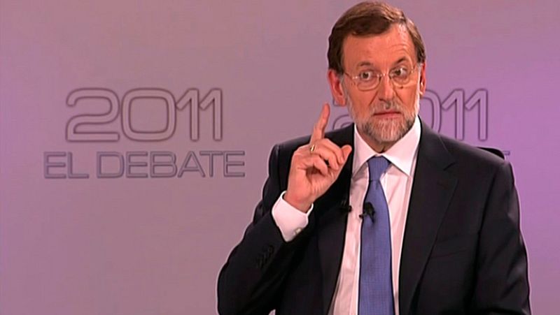 El candidato del PP llama en un lapsus a Rubalcaba "señor Rodríguez Zapatero".