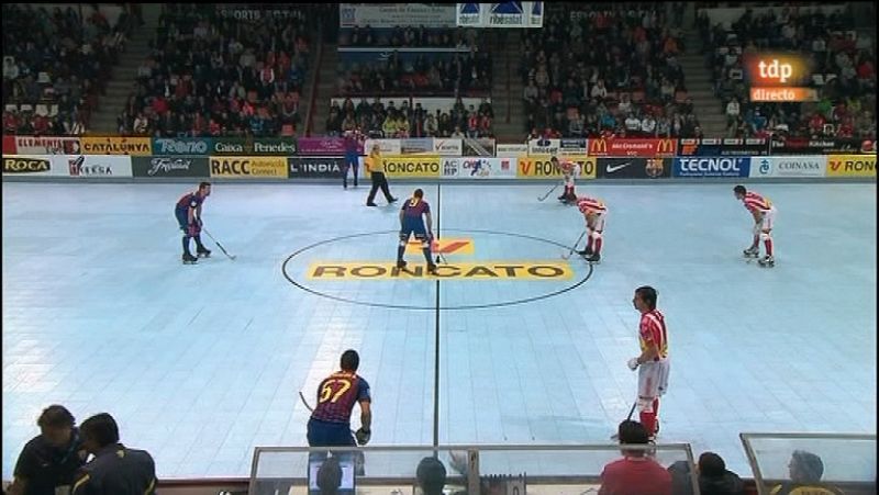 Hockey patines - Liga española - 4ª jornada: Roncato Pati Vic-F.C. Barna - Ver ahora