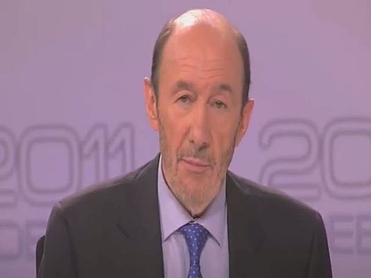  - Conclusiones de Rubalcaba en el debate electoral 2011