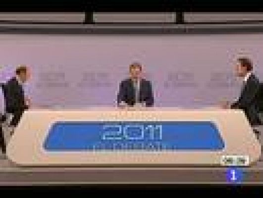 Telediario 1 - Política Exterior y Democracia han sido los temas del tercer y último bloque del debate