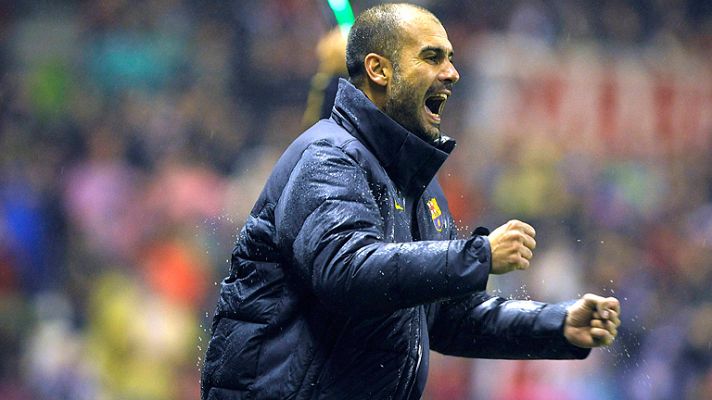 Telediario 1 - Guardiola no tira nunca la Copa