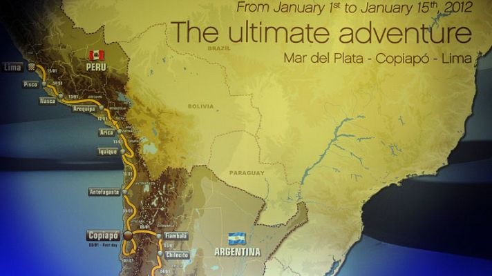 El Dakar 2012 pasará por Perú