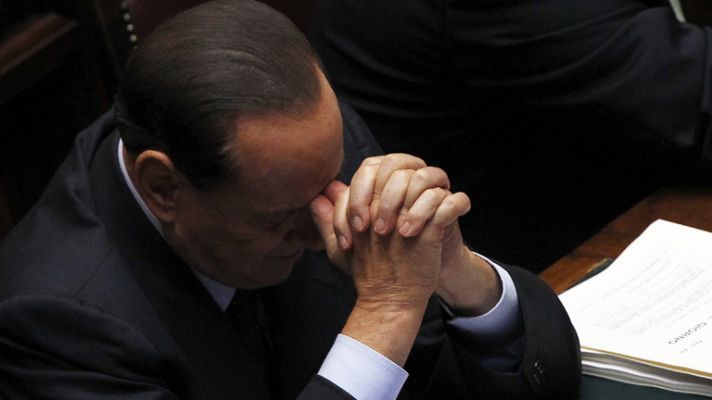  - Berlusconi confirma que no será candidato en las próximas elecciones, que prevé serán en febrero