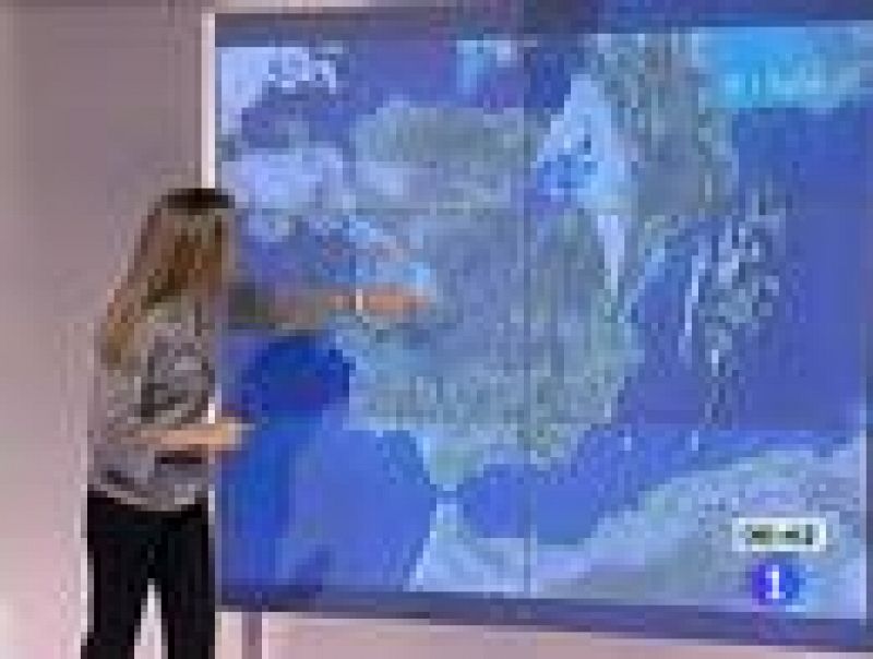 Nueva jornada de lluvias con temperaturas moderadas