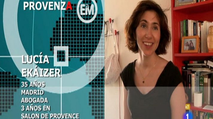 Españoles en el mundo - Provenza - Lucía