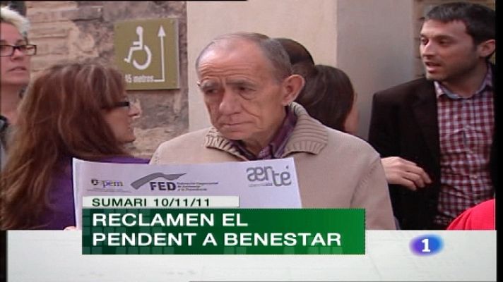 L'informatiu - Comunitat Valenciana - La Comunidad Valenciana en 2' - 10/11/11