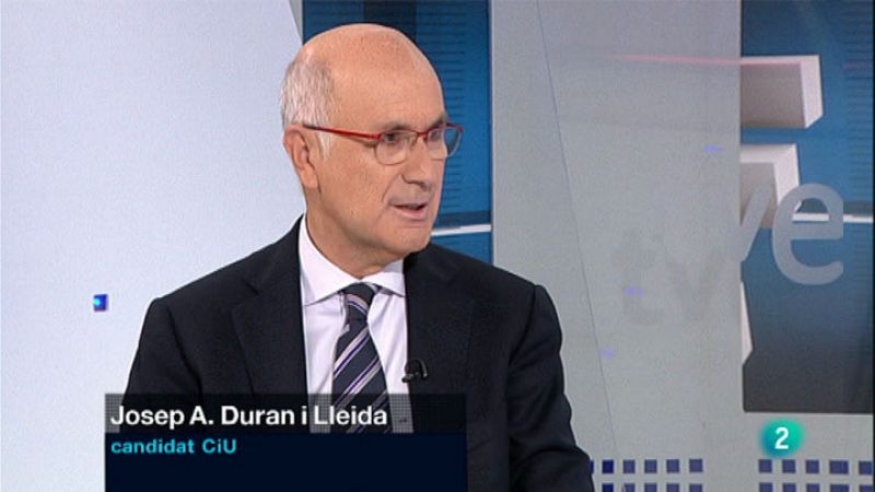 Josep A. Duran i Lleida , candidat de CiU
