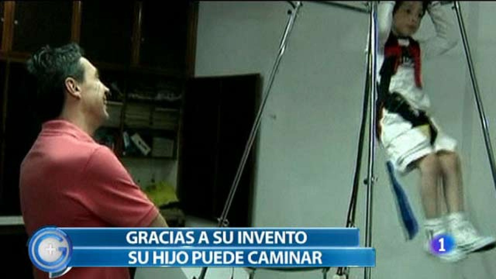 Más Gente - Inventa un sistema que permite andar a su hijo