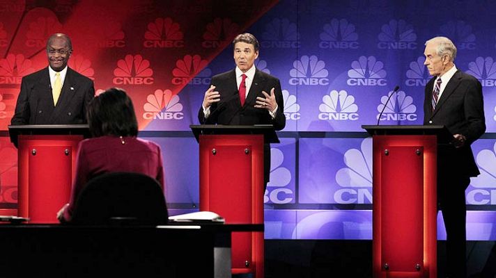 Los candidatos republicanos debaten en EE.UU. sobre política exterior, la gran olvidada de la campaña