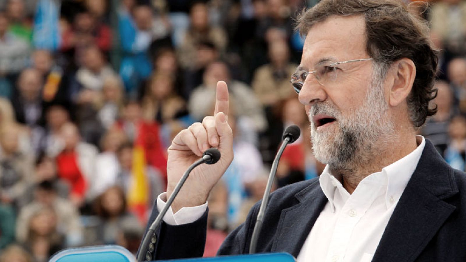 El candidato del Partido Popular celebra mitin en Valencia