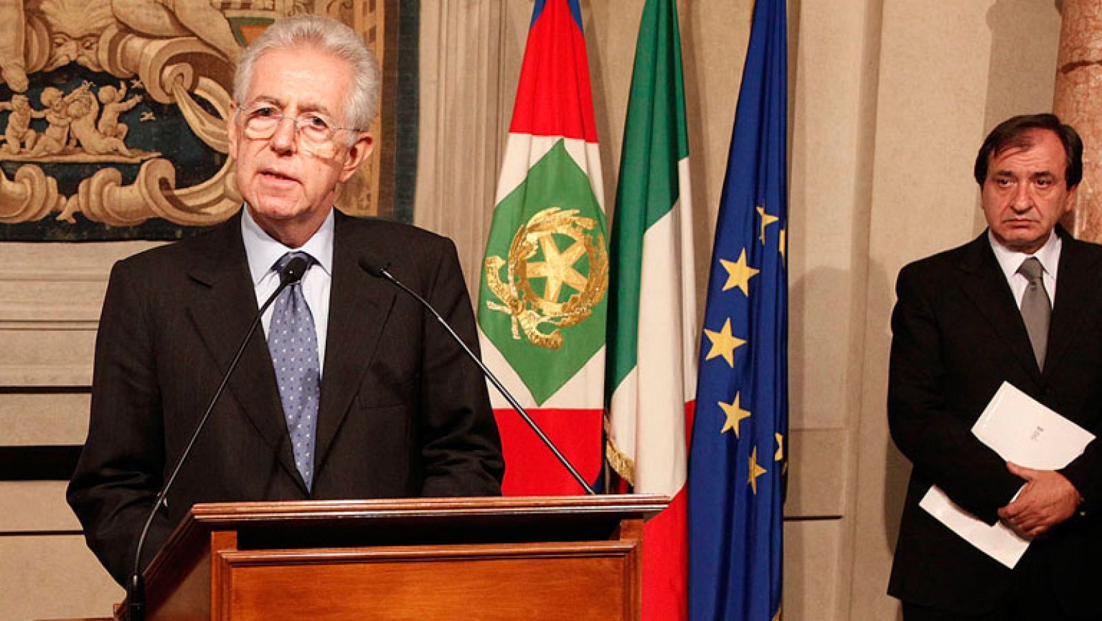 El Presidente de la República ha encargado a Mario Monti formar gobierno