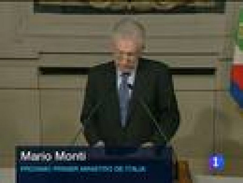 El Presidente de la República ha encargado a Mario Monti formar gobierno 