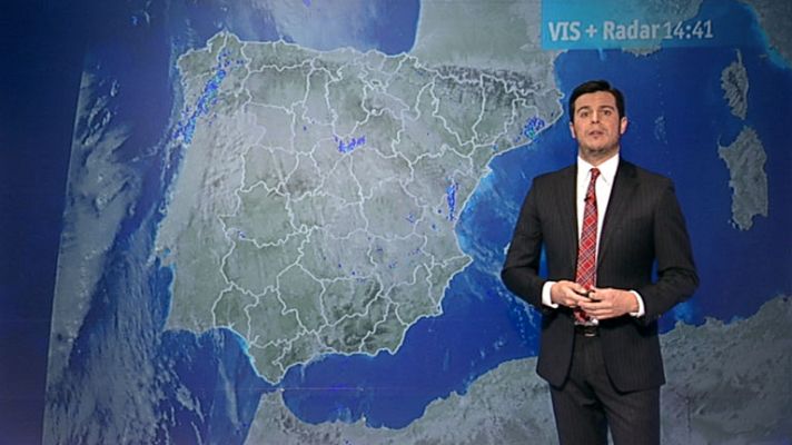 El tiempo - Lluvias en el oeste