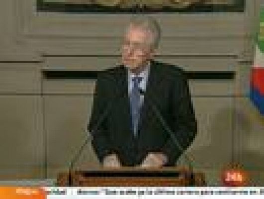 Monti se estrena como primer ministro italiano