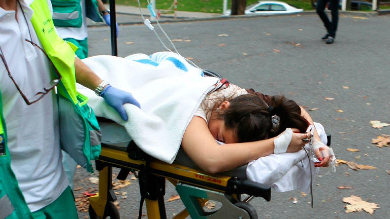 Un joven mata de un navajazo a una persona en Bilbao y hiere a otras seis 