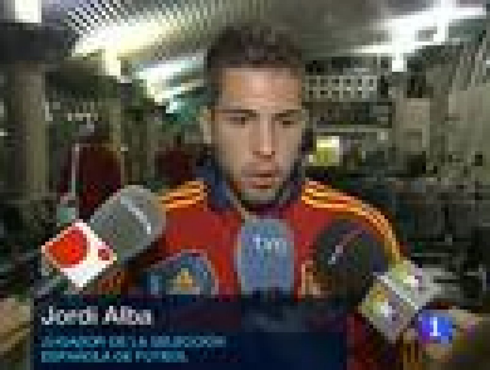 Telediario 1: Jordi Alba convence a Del Bosque | RTVE Play