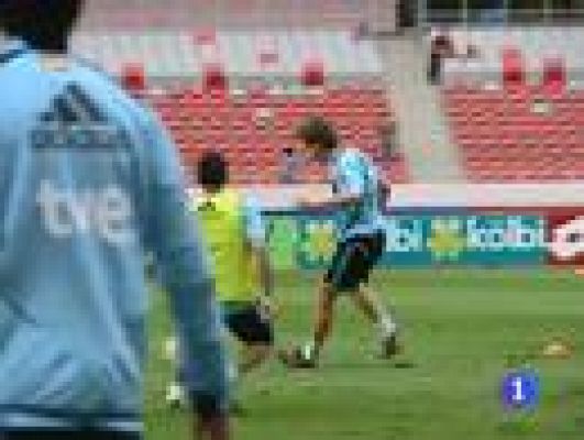 Telediario 1 - Preocupa la rodilla de Llorente