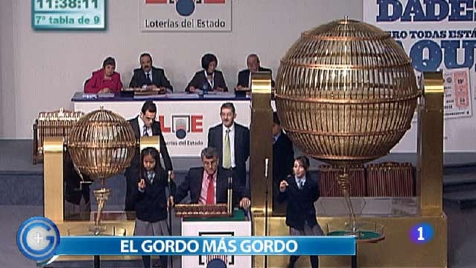 Más Gente - El Gordo de la Lotería de Navidad, más Gordo que nunca