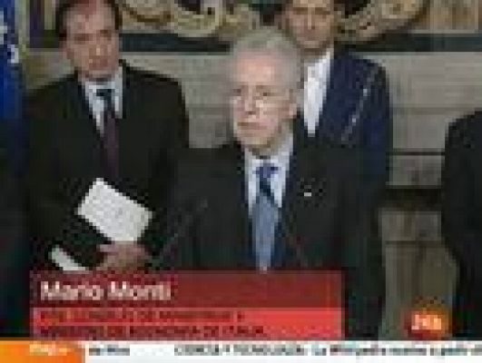 Monti asume la cartera de Economía en un gobierno sin políticos para calmar a los mercados 