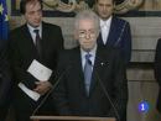 Telediario 1 - Nuevo Gogierno en Italia