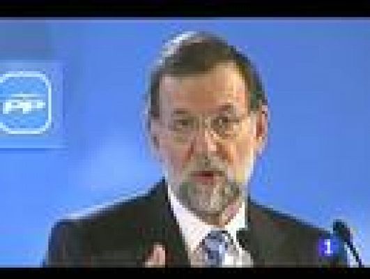 Telediario 1 - Rajoy, centrado en la economía