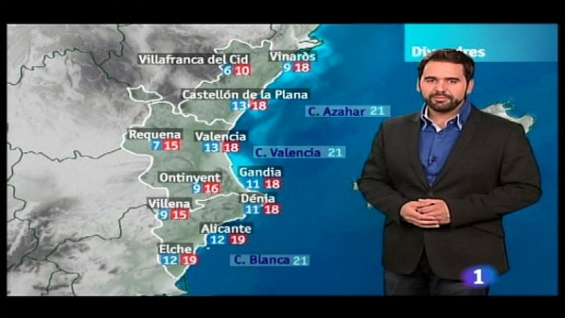 El tiempo en la Comunidad Valenciana - 17/11/11 - Ver ahora