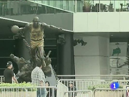 Telediario 1 - Sectores en crisis por el parón NBA