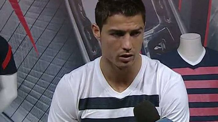 Telediario 1 - Ronaldo: "Estar delante del Barça es importante"