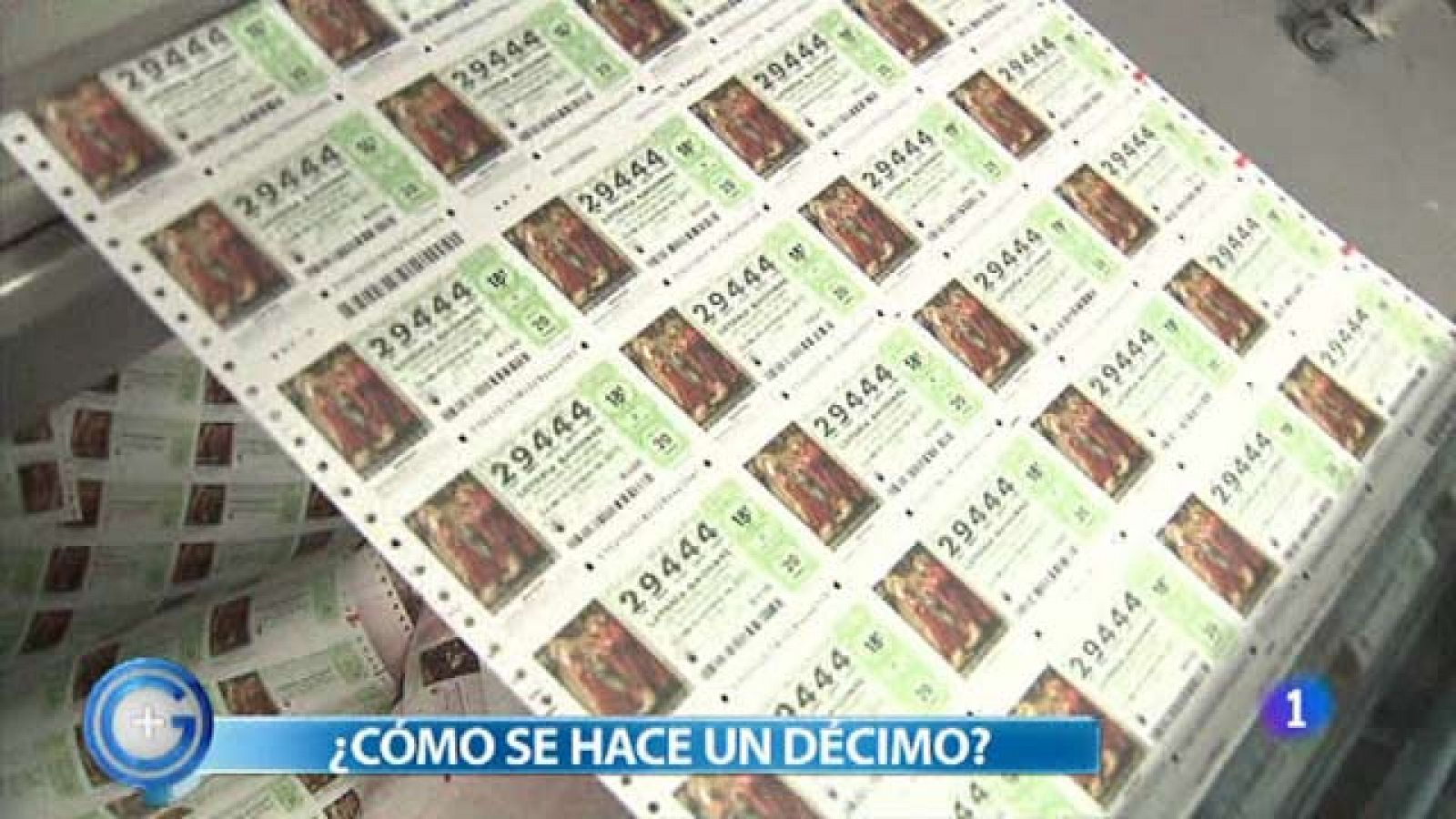 Así se fabrican los décimos de la Lotería de Navidad | RTVE.es
