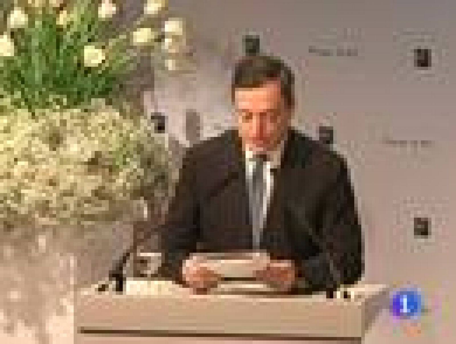 Telediario 1: Draghi ha acusado a los políticos europeos de no poner en práctica las medidas que acuerdan | RTVE Play