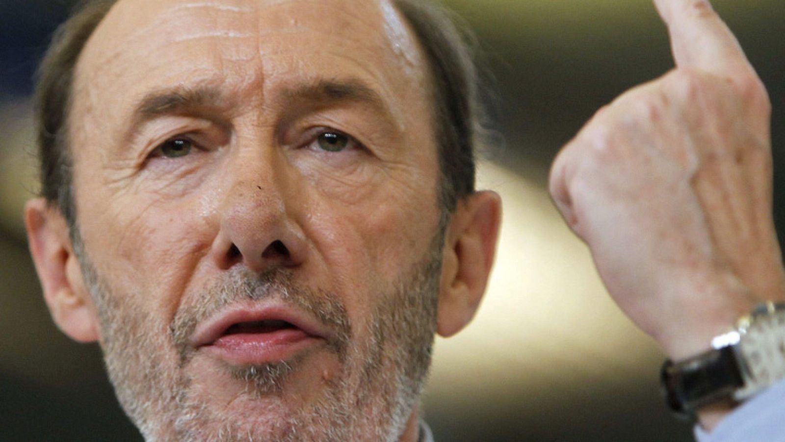 Rubalcaba se vuelca con Punta Umbría en la recta final de campaña | Ver
