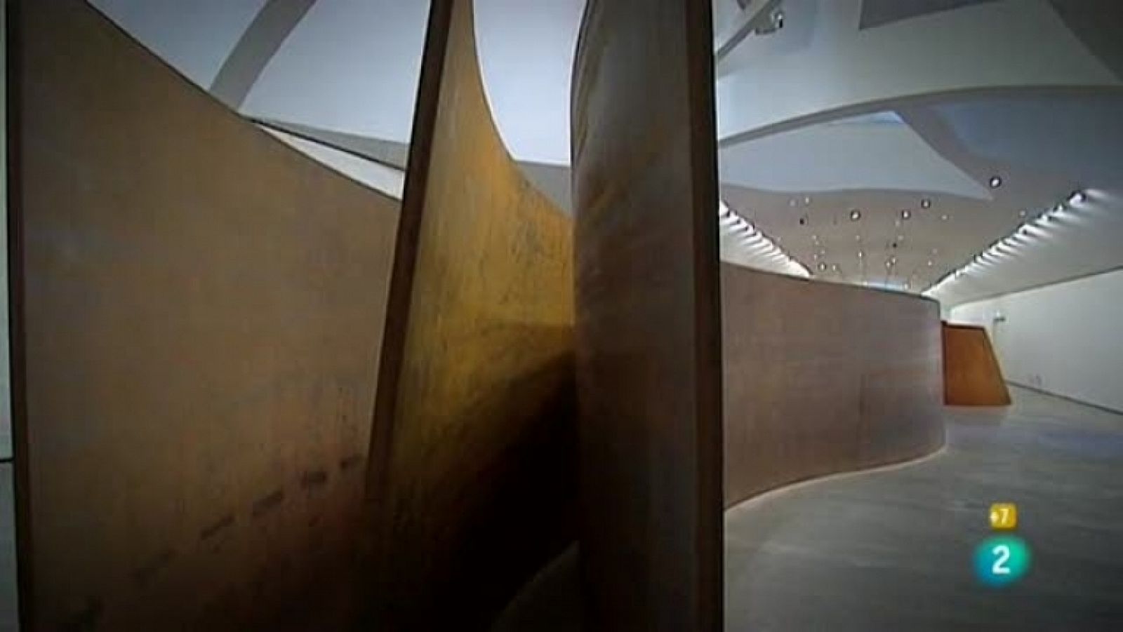 La sala - Guggenheim - Brancussi y Serra