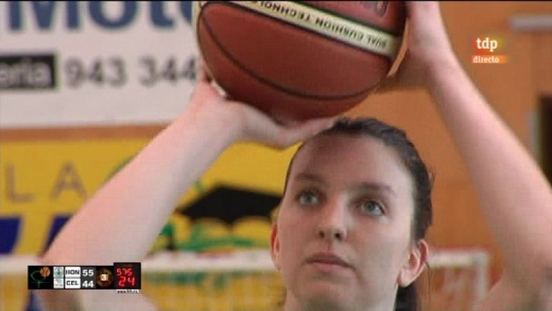 Baloncesto - Liga española femenina 6ª jornada - Hondarribia Irún-RC Celta BC - Ver ahora 