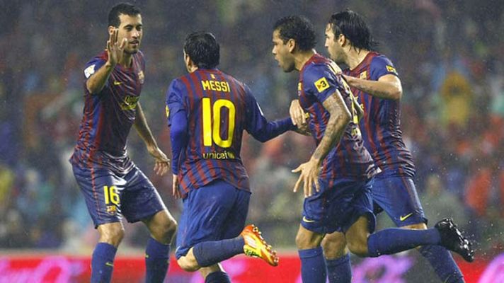 Telediario 1 - Messi juega sin reservas