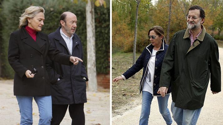 Telediario 1 - Día de descanso para los candidatos