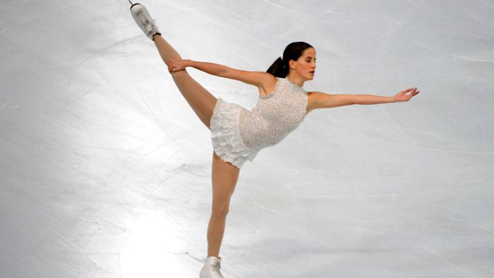 Telediario 1 - Lafuente, clase en el patinaje