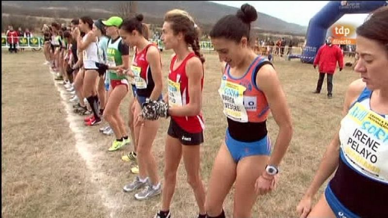 Atletismo. Cross campo a través Internacional de Soria. Carrera femenina