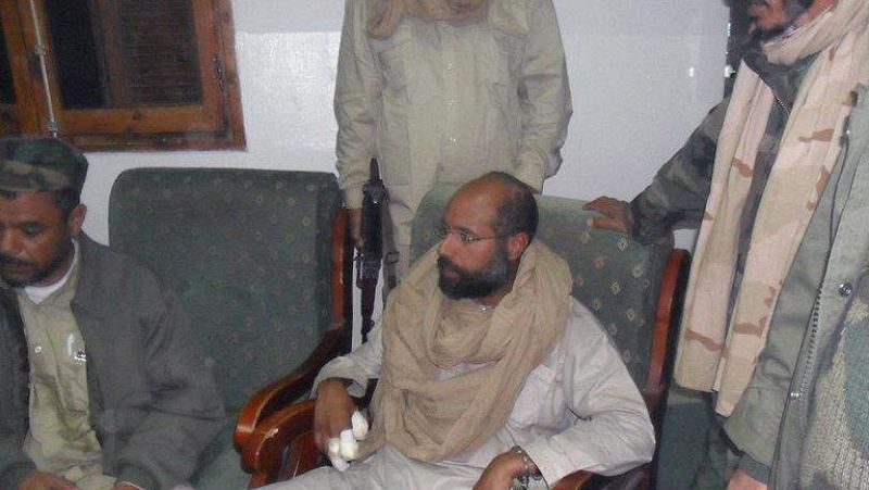 La CPI decidirá dónde se juzgará al hijo de Gadafi detenido