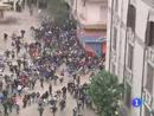 Telediario 1 - 2º jornada enfrentamientos Egipto