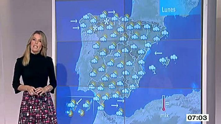 El tiempo - Las lluvias serán intensas en el Levante e irán remitiendo por la tarde