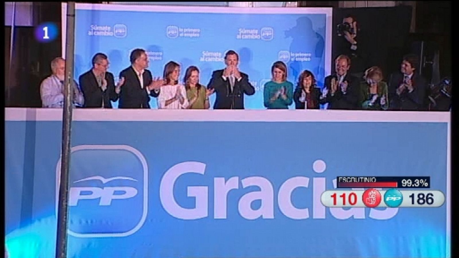 Noche Electoral -2- Elecciones Generales 2011 - Ver ahora
