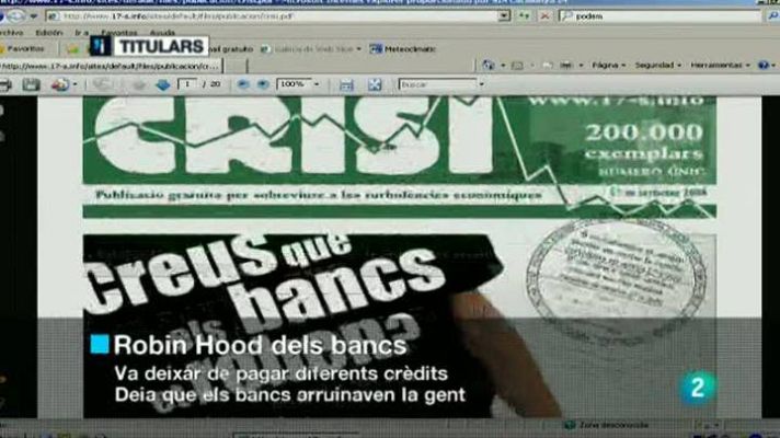 L'Informatiu - L'informatiu vespre - 18/11/11