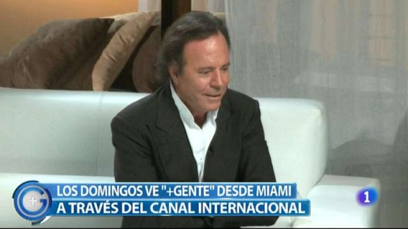 Más Gente - Julio Iglesias anuncia que presenta nuevo disco