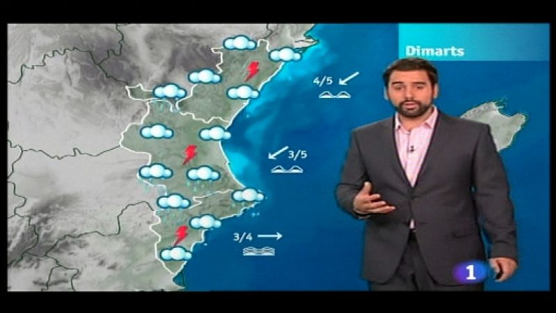 El tiempo en la C. Valenciana - 21/11/11 - Ver ahora 