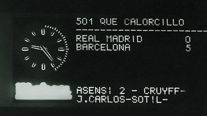  - 'Manita' del Barça en el Bernabéu (1974)