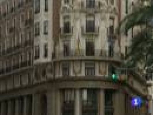 Telediario 1 - El Banco de Valencia, intervenido