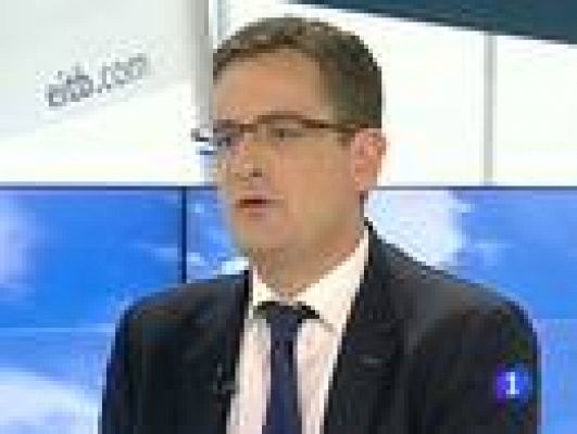 Telediario 1 - El PP ha garantizado su apoyo al lehendakari Patxi López