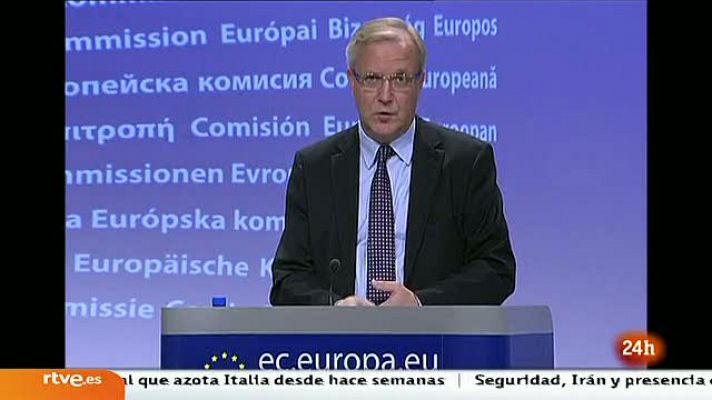Informativo 24h - El comisario europeo de Economía, Olli Rehn, pide reformas en España